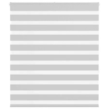 Estor cebra gris claro 125x150cm tejido ancho 120,9cm poliéster by , Blinds and blinds - Ref: Foro24-4014448, Price: 24,26 €,...