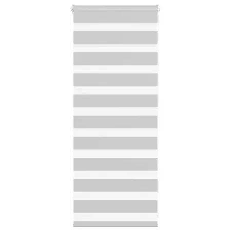 Estor cebra gris claro 55x100cm tejido ancho 50,9 cm poliéster by , Blinds and blinds - Ref: Foro24-4014408, Price: 15,25 €, ...