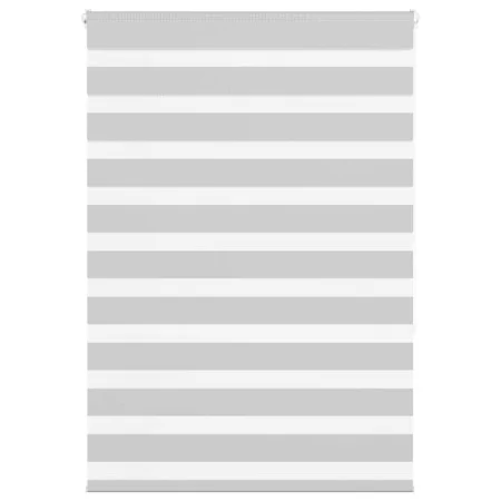 Estor cebra gris claro 100x150 cm tejido ancho 95,9cm poliéster by , Blinds and blinds - Ref: Foro24-4014443, Price: 21,49 €,...