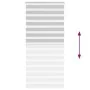 Estor cebra gris claro 110x230cm tejido ancho 105,9cm poliéster by , Blinds and blinds - Ref: Foro24-4014497, Price: 27,21 €,...