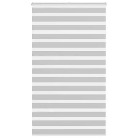 Estor cebra gris claro 125x200cm tejido ancho 120,9cm poliéster by , Blinds and blinds - Ref: Foro24-4014474, Price: 28,92 €,...