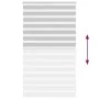 Estor cebra gris claro 125x200cm tejido ancho 120,9cm poliéster by , Blinds and blinds - Ref: Foro24-4014474, Price: 28,92 €,...