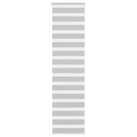 Estor cebra gris claro 55x200cm tejido ancho 50,9 cm poliéster by , Blinds and blinds - Ref: Foro24-4014460, Price: 21,10 €, ...