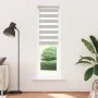 Estor cebra gris claro 55x200cm tejido ancho 50,9 cm poliéster by , Blinds and blinds - Ref: Foro24-4014460, Price: 21,10 €, ...