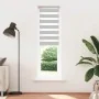 Estor cebra gris claro 65x230 cm tejido ancho 60,9 cm poliéster by , Blinds and blinds - Ref: Foro24-4014488, Price: 23,50 €,...