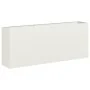 Jardinera de acero laminado en frío blanco 200x40x80 cm von , Töpfe und Pflanzgefäße - Ref: Foro24-860725, Preis: 223,80 €, R...
