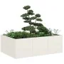 Jardinera acero blanco 120x80x40 cm by , Pots and planters - Ref: Foro24-860746, Price: 96,49 €, Discount: %