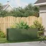 Jardinera de acero laminado en frío verde oliva 200x40x80 cm by , Pots and planters - Ref: Foro24-860727, Price: 200,80 €, Di...