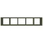 Jardinera de acero laminado en frío verde oliva 200x40x80 cm by , Pots and planters - Ref: Foro24-860727, Price: 200,80 €, Di...