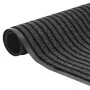 Felpudo a rayas negro y gris 115x400 cm by , Doormats - Ref: Foro24-4105599, Price: 93,41 €, Discount: %