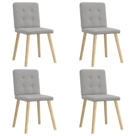 Sillas de comedor 4 uds tela gris nube von , Essstühle - Ref: Foro24-3315177, Preis: 193,14 €, Rabatt: %