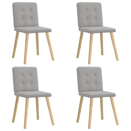 Sillas de comedor 4 uds tela gris nube von , Essstühle - Ref: Foro24-3315177, Preis: 193,14 €, Rabatt: %