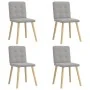 Sillas de comedor 4 uds tela gris nube von , Essstühle - Ref: Foro24-3315177, Preis: 193,14 €, Rabatt: %