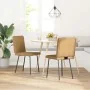 Sillas de comedor 2 unidades terciopelo marrón von , Essstühle - Ref: Foro24-4101141, Preis: 87,82 €, Rabatt: %