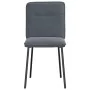 Sillas de comedor 6 unidades terciopelo gris oscuro von , Essstühle - Ref: Foro24-3315580, Preis: 249,49 €, Rabatt: %
