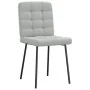 Sillas de comedor 4 unidades terciopelo gris claro by , dining chairs - Ref: Foro24-3315180, Price: 170,83 €, Discount: %
