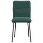 Sillas de comedor 4 unidades terciopelo verde oscuro von , Essstühle - Ref: Foro24-3315411, Preis: 169,88 €, Rabatt: %