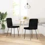 Sillas de comedor 2 unidades terciopelo negro von , Essstühle - Ref: Foro24-4101086, Preis: 89,39 €, Rabatt: %
