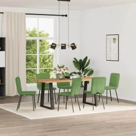 Sillas de comedor 6 unidades terciopelo verde claro von , Essstühle - Ref: Foro24-3315582, Preis: 247,36 €, Rabatt: %