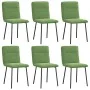 Sillas de comedor 6 unidades terciopelo verde claro von , Essstühle - Ref: Foro24-3315582, Preis: 247,36 €, Rabatt: %