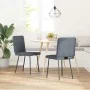 Sillas de comedor 2 unidades terciopelo gris oscuro von , Essstühle - Ref: Foro24-4101134, Preis: 88,48 €, Rabatt: %
