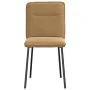Sillas de comedor 4 unidades terciopelo marrón von , Essstühle - Ref: Foro24-3315317, Preis: 166,28 €, Rabatt: %