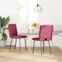 Sillas de comedor 2 unidades terciopelo rojo tinto von , Essstühle - Ref: Foro24-4101108, Preis: 85,43 €, Rabatt: %