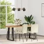 Sillas de comedor 4 unidades terciopelo crema von , Essstühle - Ref: Foro24-3315418, Preis: 171,75 €, Rabatt: %