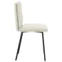 Sillas de comedor 4 unidades terciopelo crema von , Essstühle - Ref: Foro24-3315418, Preis: 171,75 €, Rabatt: %