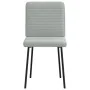 Sillas de comedor 4 unidades terciopelo gris claro von , Essstühle - Ref: Foro24-3315233, Preis: 167,69 €, Rabatt: %