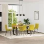 Sillas de comedor 6 unidades terciopelo amarillo von , Essstühle - Ref: Foro24-3315659, Preis: 267,82 €, Rabatt: %