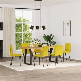 Sillas de comedor 6 unidades terciopelo amarillo von , Essstühle - Ref: Foro24-3315686, Preis: 253,68 €, Rabatt: %