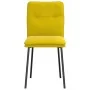 Sillas de comedor 6 unidades terciopelo amarillo von , Essstühle - Ref: Foro24-3315686, Preis: 253,66 €, Rabatt: %