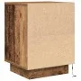 Mesilla de noche con luces LED madera vieja 38x34x50 cm de , Mesitas de noche - Ref: Foro24-861279, Precio: 46,89 €, Descuent...