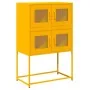 Aparador de acero amarillo mostaza 68x39x107 cm de , Aparadores - Ref: Foro24-853347, Precio: 100,58 €, Descuento: %