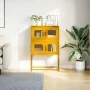 Aparador de acero amarillo mostaza 68x39x107 cm de , Aparadores - Ref: Foro24-853347, Precio: 100,58 €, Descuento: %