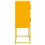 Aparador de acero amarillo mostaza 68x39x107 cm de , Aparadores - Ref: Foro24-853347, Precio: 100,58 €, Descuento: %