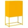 Aparador de acero amarillo mostaza 68x39x107 cm de , Aparadores - Ref: Foro24-853347, Precio: 100,58 €, Descuento: %