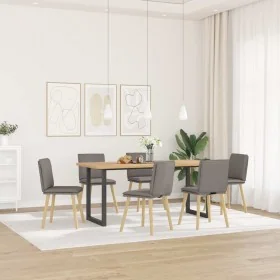 Sillas de comedor 6 unidades de tela gris taupe von , Essstühle - Ref: Foro24-3315631, Preis: 314,58 €, Rabatt: %