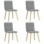 Sillas de comedor 4 unidades tela gris claro von , Essstühle - Ref: Foro24-3315320, Preis: 200,61 €, Rabatt: %