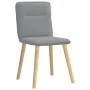 Sillas de comedor 4 unidades tela gris claro von , Essstühle - Ref: Foro24-3315320, Preis: 200,61 €, Rabatt: %
