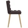 Sillas de comedor 6 unidades tela marrón oscuro de , Sillas de comedor - Ref: Foro24-3315667, Precio: 317,95 €, Descuento: %