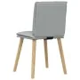 Sillas de comedor 4 unidades tela gris claro de , Sillas de comedor - Ref: Foro24-3315355, Precio: 211,56 €, Descuento: %