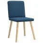 Sillas de comedor 6 unidades tela azul de , Sillas de comedor - Ref: Foro24-3315575, Precio: 292,28 €, Descuento: %