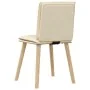 Sillas de comedor 4 unidades tela color crema von , Essstühle - Ref: Foro24-3315362, Preis: 210,66 €, Rabatt: %