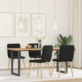 Sillas de comedor 4 unidades tela negras von , Essstühle - Ref: Foro24-3315322, Preis: 200,61 €, Rabatt: %