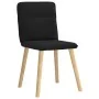 Sillas de comedor 4 unidades tela negras de , Sillas de comedor - Ref: Foro24-3315322, Precio: 200,59 €, Descuento: %