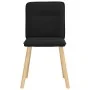Sillas de comedor 4 unidades tela negras de , Sillas de comedor - Ref: Foro24-3315322, Precio: 200,59 €, Descuento: %