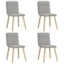 Sillas de comedor 4 uds tela gris nube von , Essstühle - Ref: Foro24-3315329, Preis: 200,59 €, Rabatt: %
