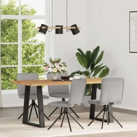 Sillas de comedor 4 uds tela gris nube by , dining chairs - Ref: Foro24-3315341, Price: 201,44 €, Discount: %
